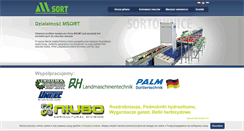 Desktop Screenshot of msort.pl